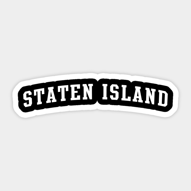staten-island Sticker by Novel_Designs